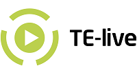 TE-live logo. 